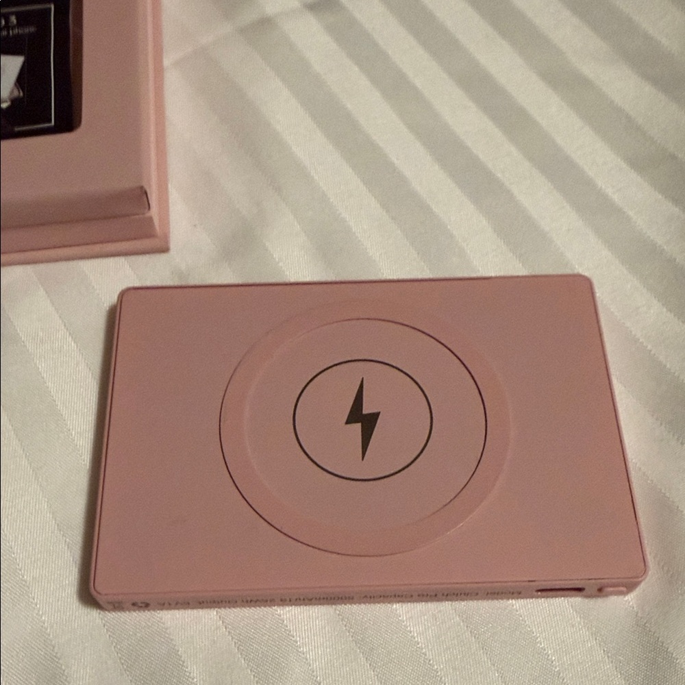 Clutch Portable Power Bank Charger in Pink - Picture 16 of 16